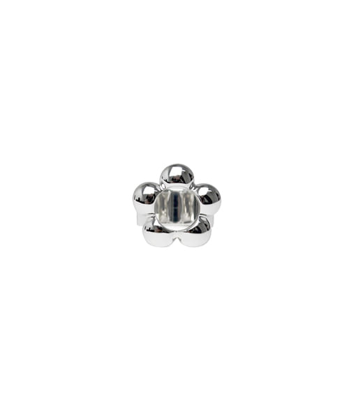 (Silver925) Five ball flower ring