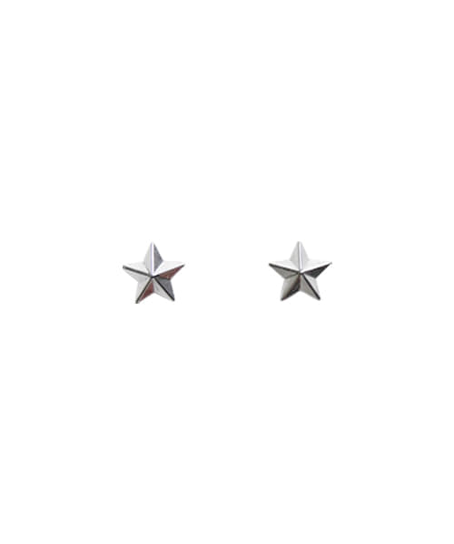 Mini star silver earring