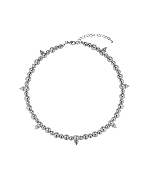 [4/1 출고 예정] Piercing silver ball necklace